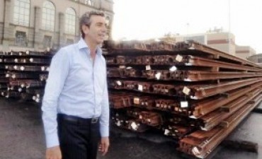 Llegarán al país 120.000 toneladas de rieles ferroviarios