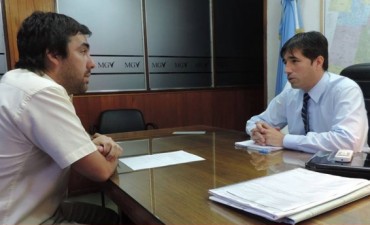 El intendente Dr Franco Flexas se reune con entidades de Baigorrita