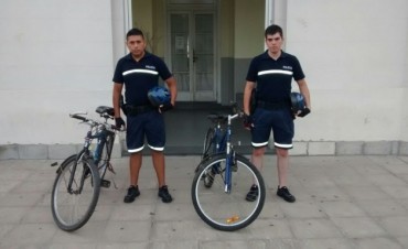 Llegaron los bicipolicias
