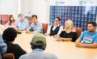 El intendente Municipal Dr Franco Flexas presentó a los nuevos miembros del gabinete