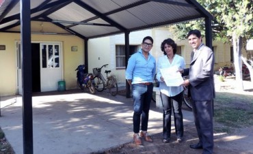 En la Granja Hogar ya tienen la escritura en su poder