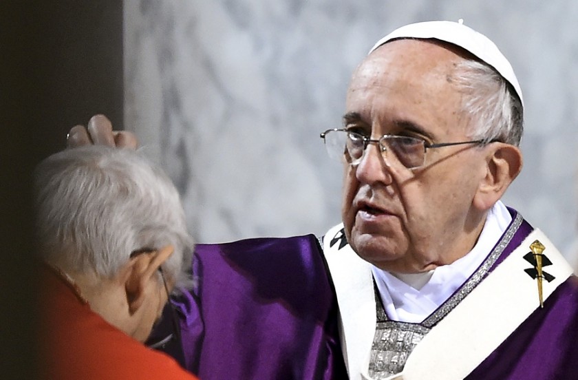 DE NUESTRA CORRESPONSALIA EN EL VATICANO: La voz del Papa Francisco en el miercoles de ceniza