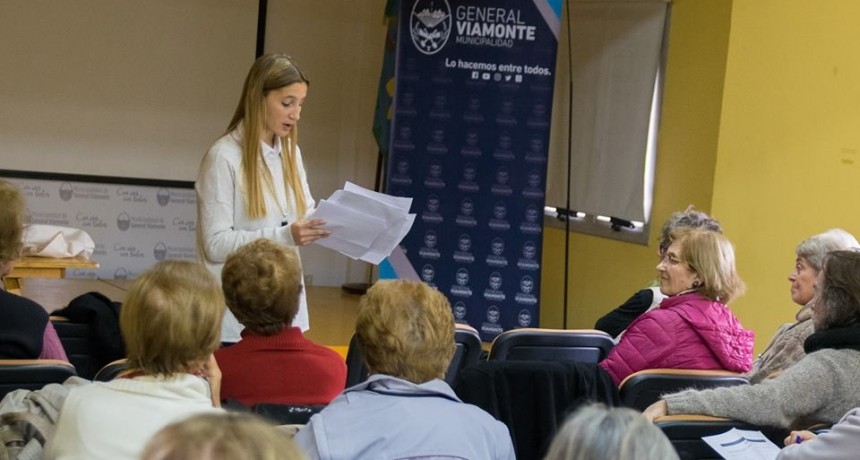 Más y nuevos cursos para adultos mayores, se dictaran en nuestra ciudad