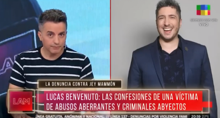 Ángel De Brito reveló los mensajes que mantuvo con Jey Mammon tras conocerse la denuncia de abuso