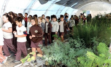 Siguen llegando establecimientos educativos a visitar el Complejo Ambiental de Los Toldos