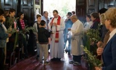 Se celebró el domingo de ramos en Parroquias y capillas