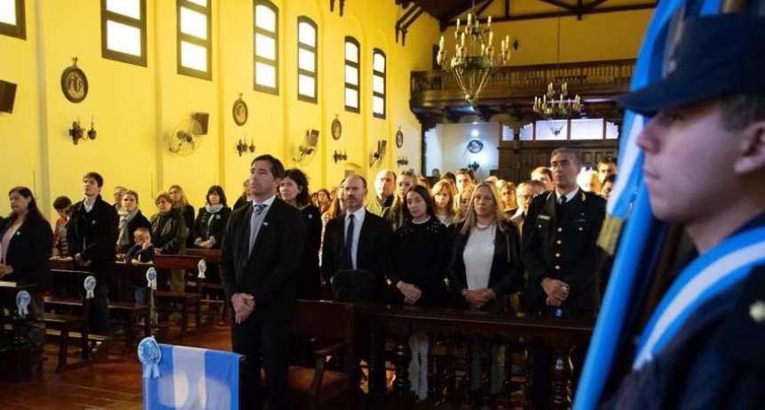 El Intendente Franco Flexas dejó un mensaje en el Acto por el 25 de Mayo
