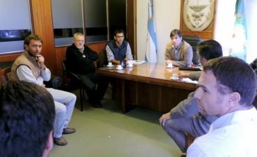 Gente del SENASA, visitò nuestra ciudad