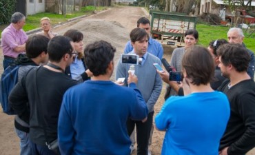 Estabilizado granular para el Barrio Maria Teresa