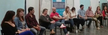 Debate por la educación en LOS TOLDOS