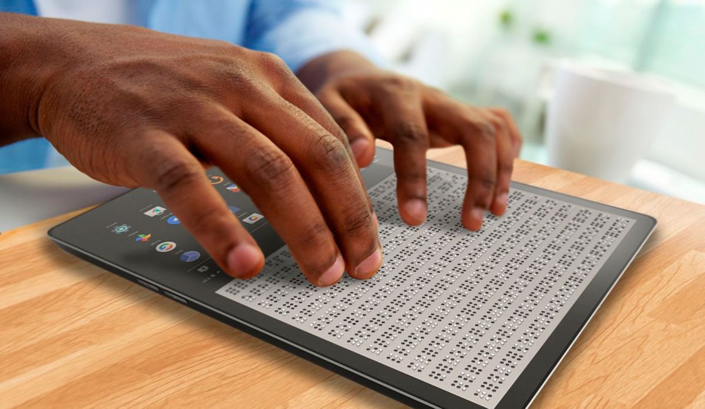 Blitab, la tablet que traduce internet al braille