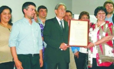Se distingue a una hija de nuestro pueblo: MARIA JULIA BIHURRET