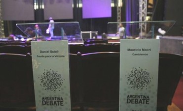 Scioli y Macri. Llegó el día del debate