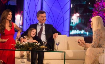 Susana hizo emocionar al presidente Mauricio Macri
