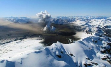 Alerta amarillo en la Patagonia por el volcán chileno Hudson