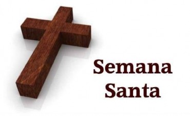 Cronograma de actividades de Semana Santa en la Parroquia