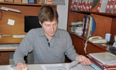 Concejales de la U.C.R mantuvieron una reunión con el Sr. Nelson Maggi Jefe de Departamento Zona IV de Vialidad Provincial, donde hablaron sobre la ruta 65
