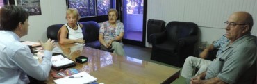 El intendente Flexas se reuniò con integrantes del Centro de jubilados