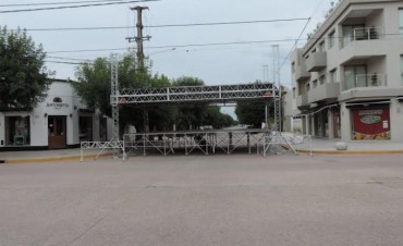 Aviso de corte de calle