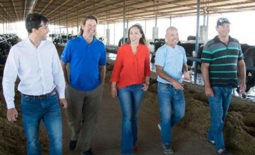 La gobernadora visitó Los Toldos