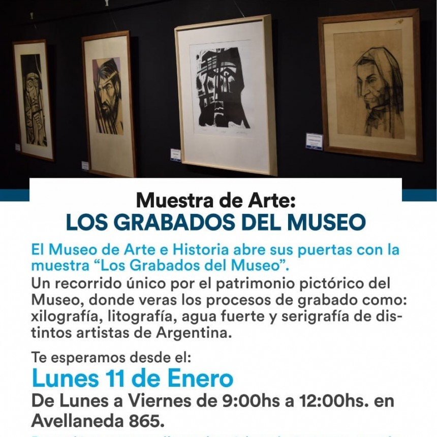 El Museo de Arte e Historia abre sus puertas con la muestra “Los Grabados del Museo”