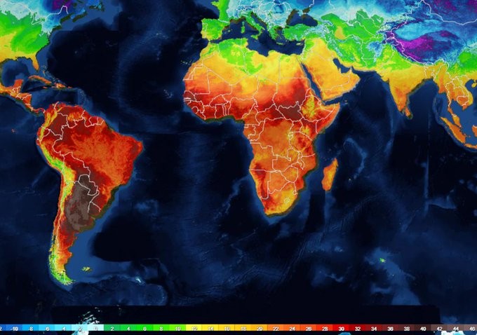 La semana venidera el país se convertirá en la región más calurosa del mundo