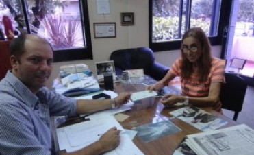 Javier Carlos Mignaquy, entregó Subsidios al Consejo Escolar y Bomberos Voluntarios