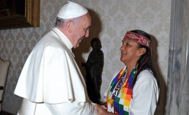 Su Santidad, esta gente no nos representa by Ricardo Bustos