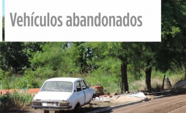 Se intima a poseedores de autos abandonados en la vìa pùblica: