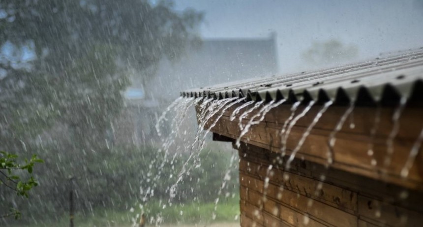 Registro de lluvia en la región