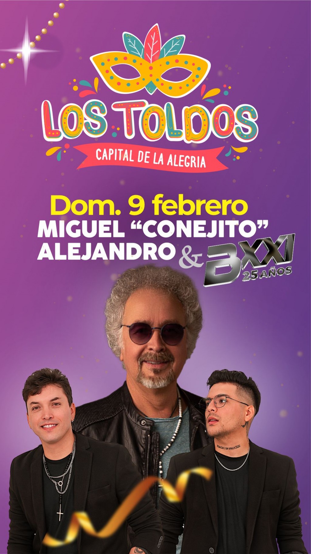 HAY CARNAVAL, HAY FIESTA! Agendátelo, porque el mejor finde de Febrero está en Los Toldos