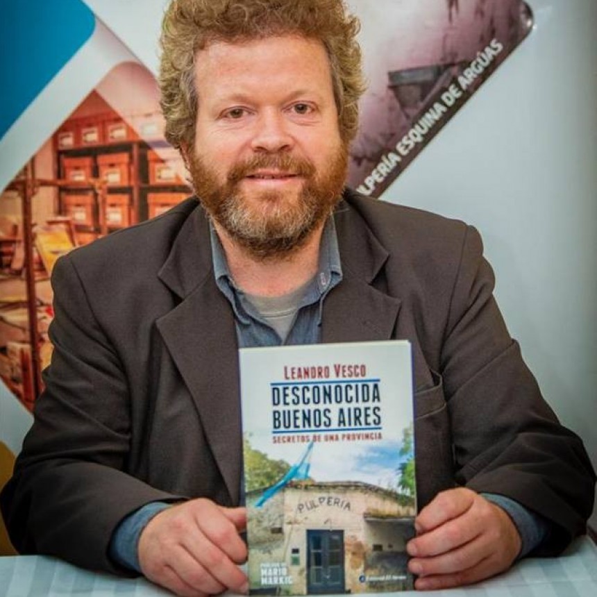 El escritor y periodista Leandro Vesco se presentara con su libro en el festival del queso
