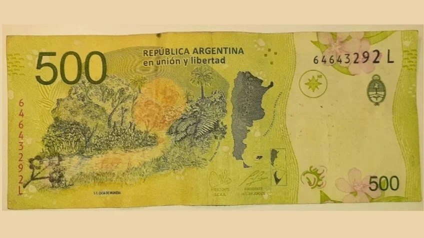 A fijarse en casa: cómo es el billete de $500 que multiplica su valor por 10