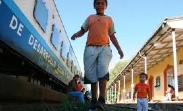 Llega el tren de sanitario y de desarrollo social a Los Toldos