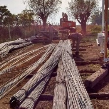 Iniciaron la obra de desagües pluviales en Barrio Juan el Bueno