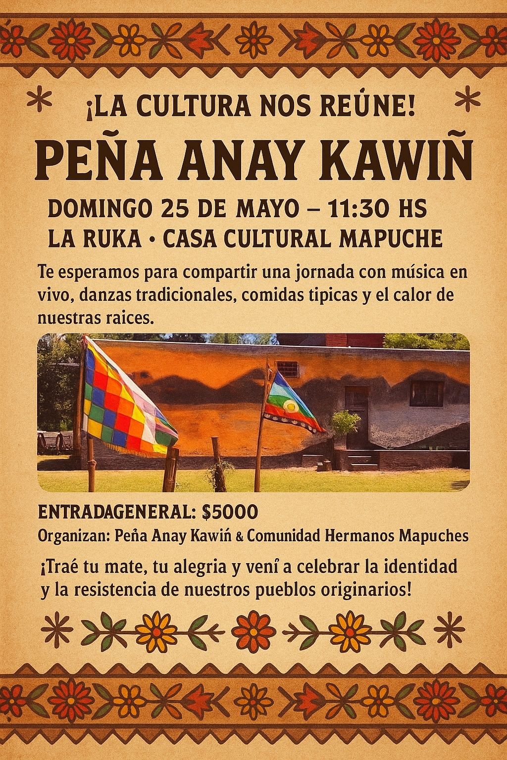 Los Toldos. Se viene la peña de 25 de Mayo
