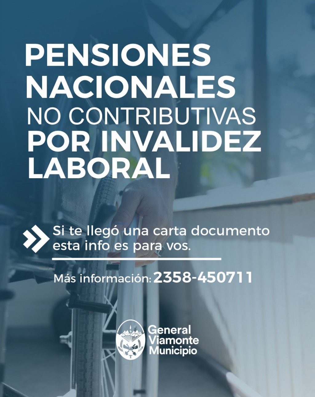 ¿Te llegó una carta documento para analizar tu pensión no contributiva por invalidez laboral?