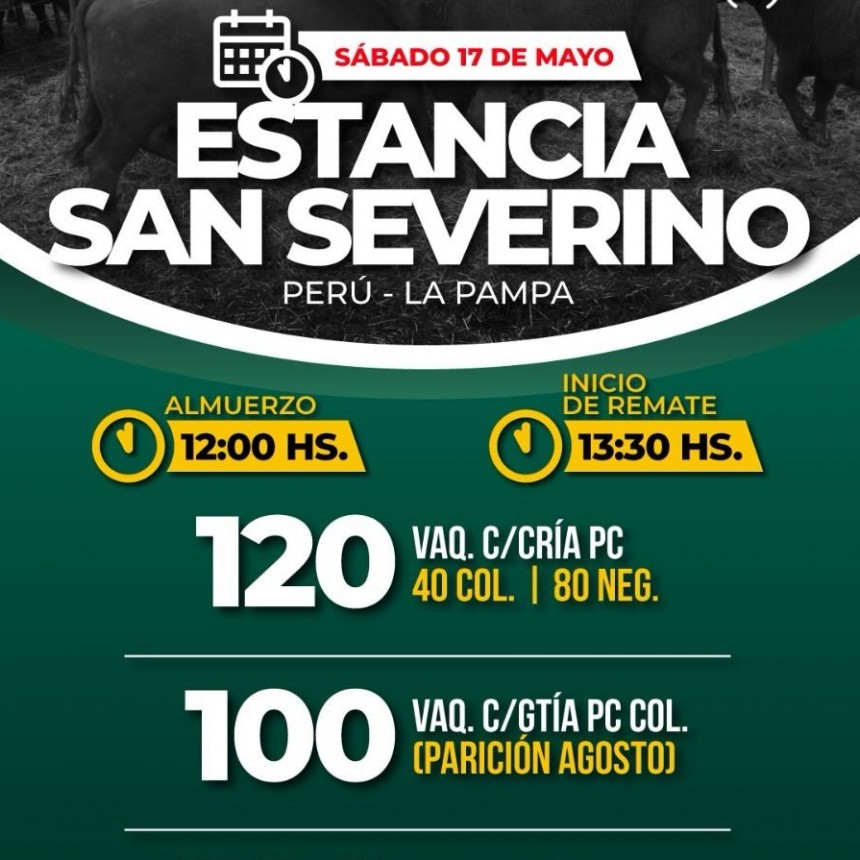 Información importante para el sector ganadero. Remates Feria
