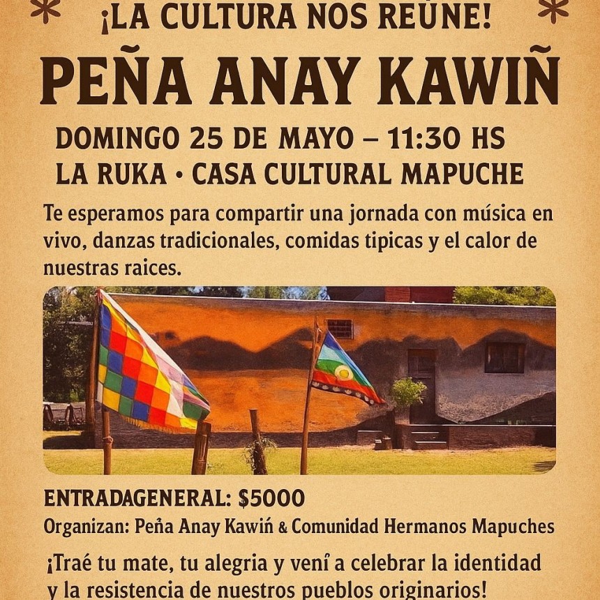 Gran peña el 25 de Mayo