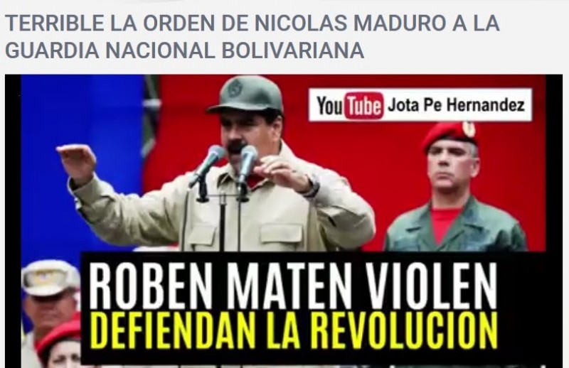 Toca a las tropas rebelarse contra el gobierno de Maduro. By Carlos Vilchez Navamuel