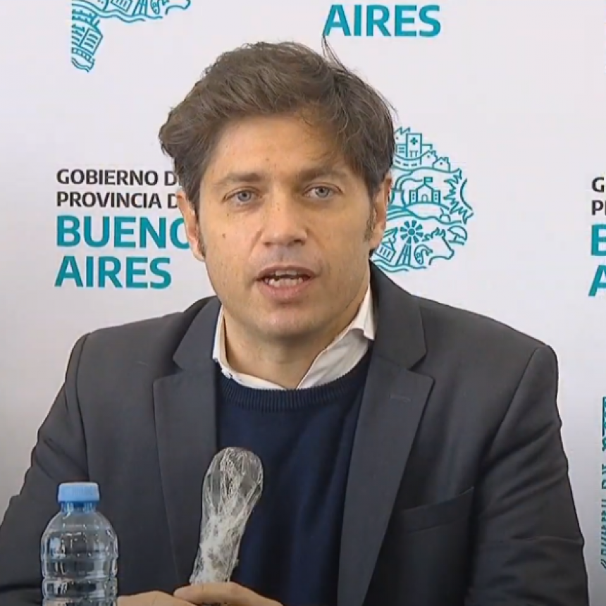 Kicillof: “Cuando les tocó gobernar rompieron todo”