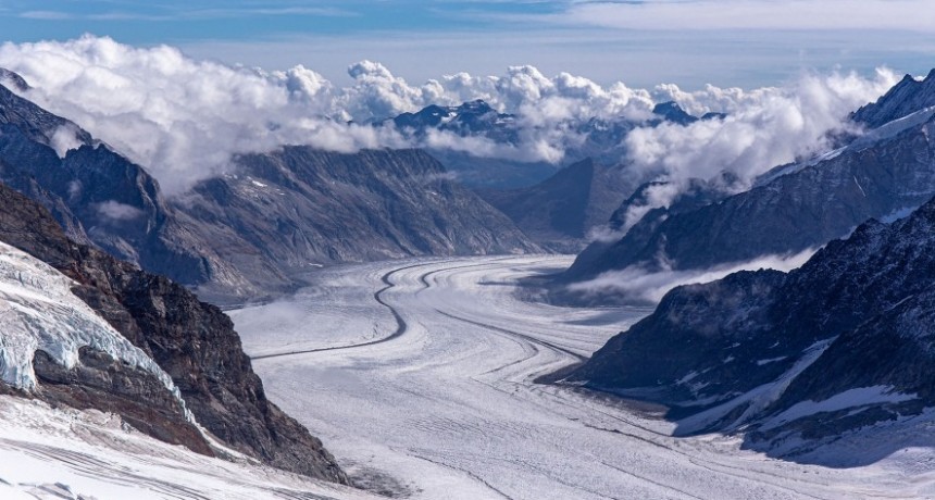 El deshielo de los glaciares reveló un paso enterrado durante al menos 2.000 años