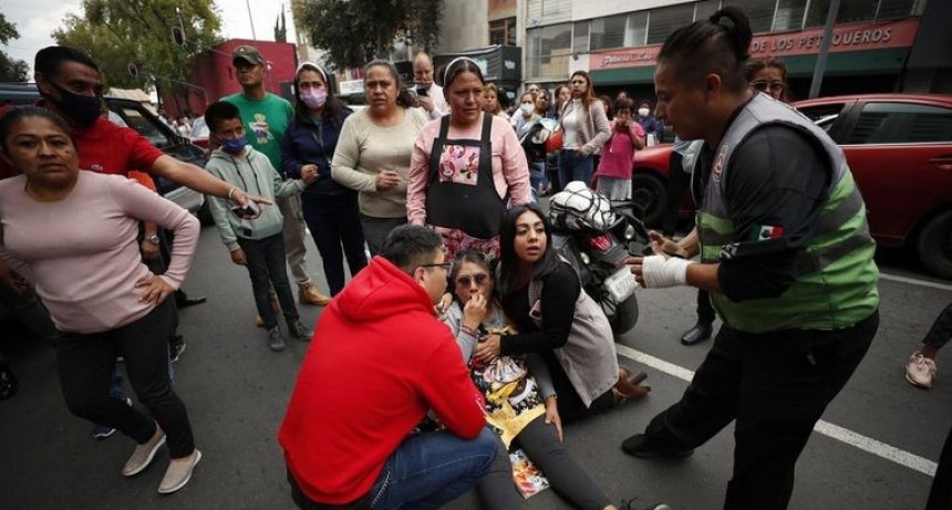 URGENTE.  Un potente terremoto sacudió México el mismo día de los trágicos de 1985 y 2017