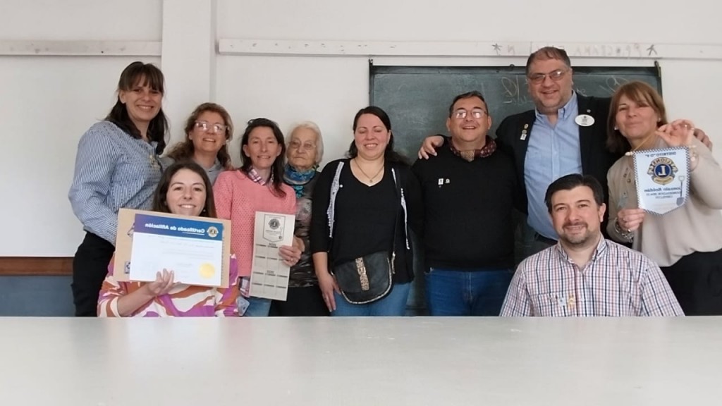 Un fin de semana cargado de actividades para el club de Leones de Lincoln. Un nuevo voluntario en Baigorrita