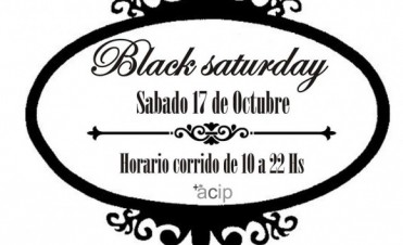 El sábado 17 de octubre, se llevará a cabo el Black saturday