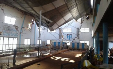 Sin piedad: ráfagas de viento azotaron el distrito de Gral Viamonte. Donde mas daños materiales hubo fue en la ciudad cabecera: Los Toldos