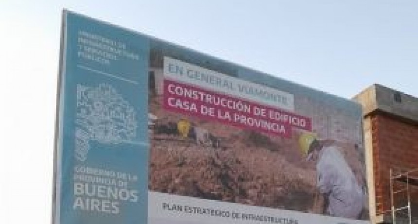 Avanzan las obras en la Casa de la Provincia en Los Toldos