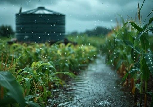 Primavera y verano con pocas lluvias en el centro del área agrícola