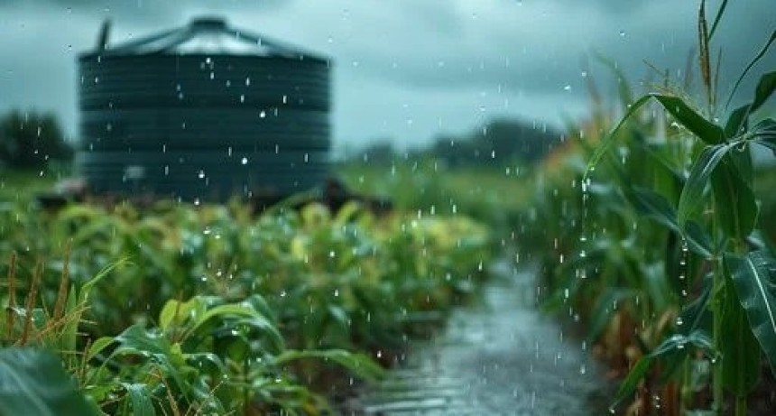 Primavera y verano con pocas lluvias en el centro del área agrícola