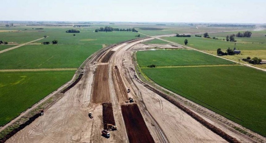 AUTOPISTA JUNIN - LUJAN |  Se reactivan los trabajos en la variante de Chacabuco